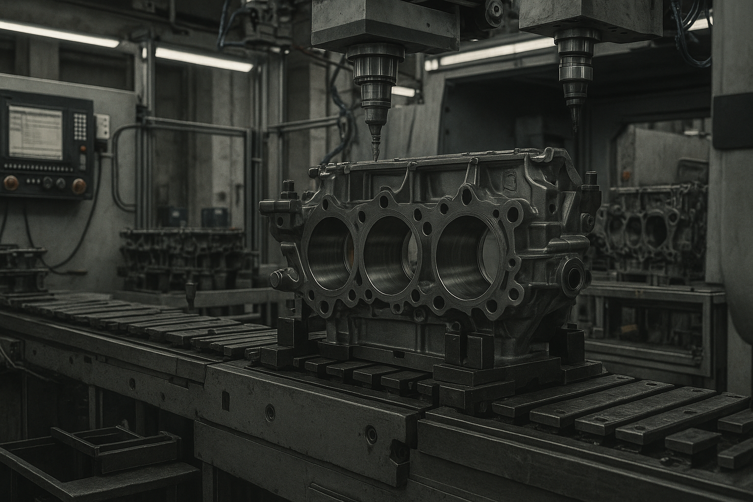 Atrac Engine Parts manufacturing line