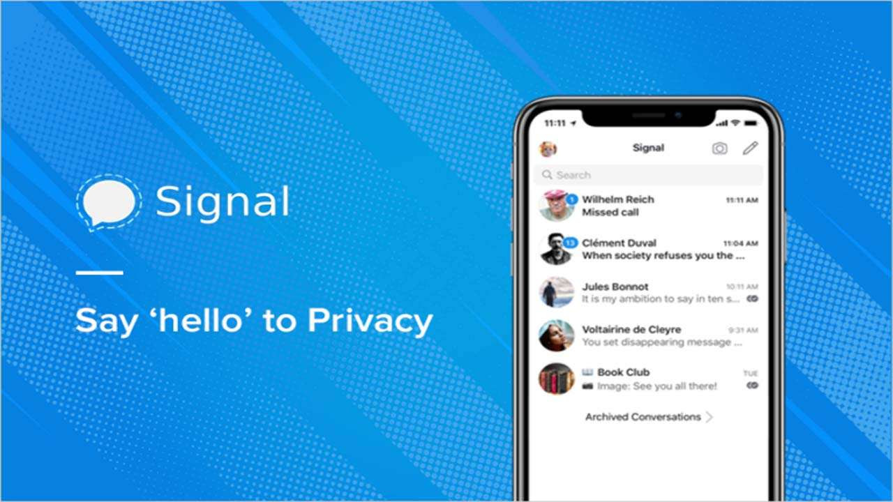is signal messenger down
