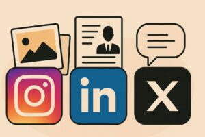 Instagram vs. LinkedIn vs. X (Twitter)