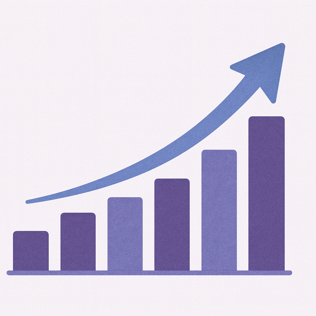 Growth chart visual for ElectroMech