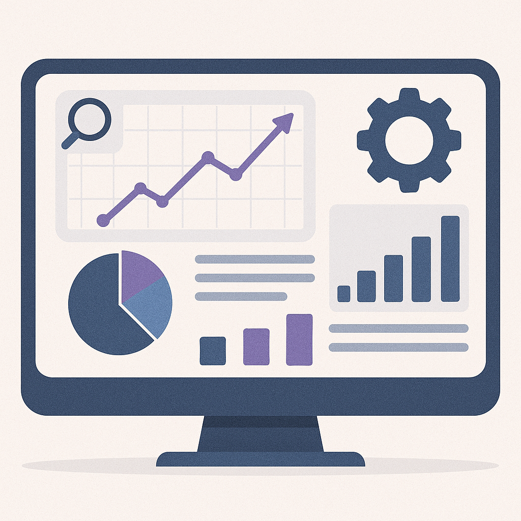 Strategy and analytics dashboard visual
