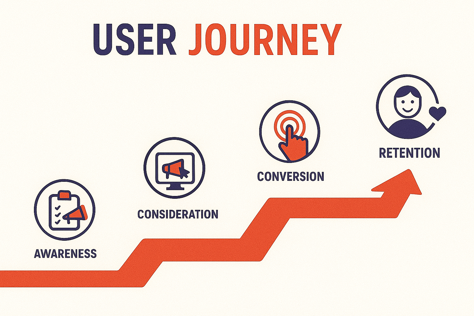 User journey visual