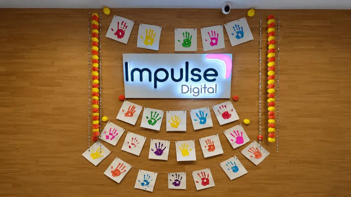 Impulse Digital Team Collaborating at Mumbai Office - Digital Marketing Agency