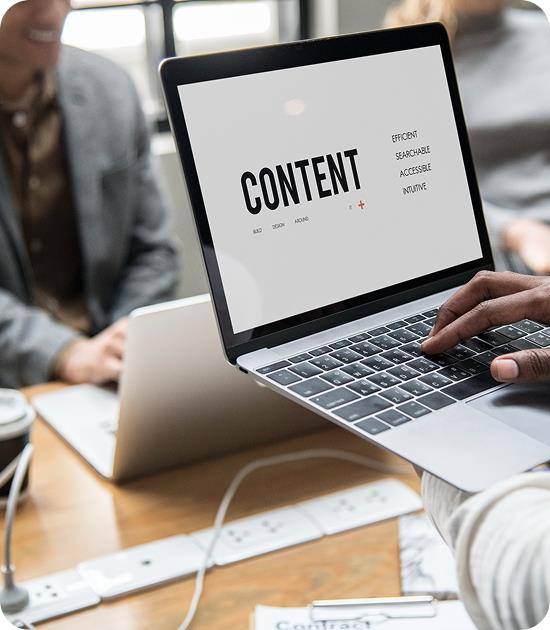 Creative workspace content writing